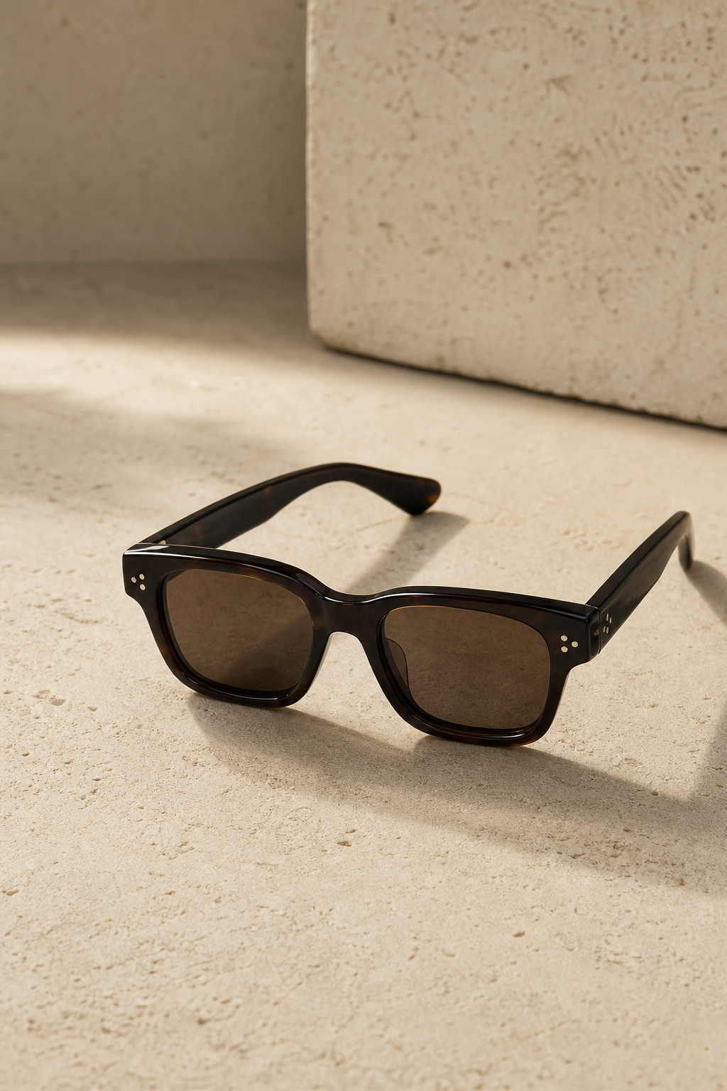 Smoke acetate sunglasses